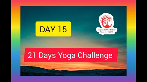 21 Day Yoga Challenge for Total Transformation