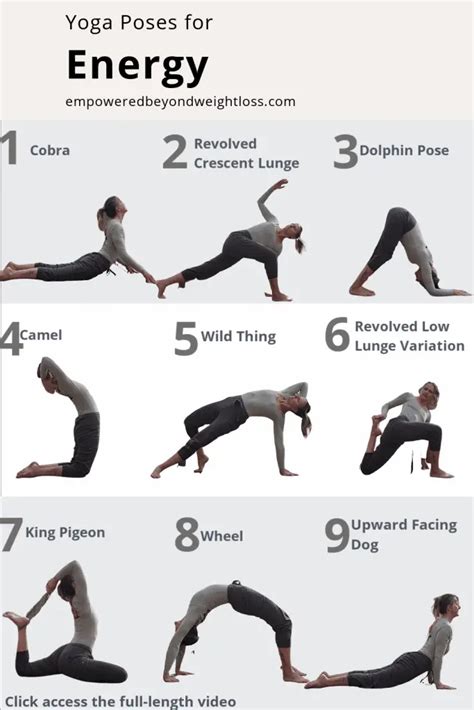 4 Yoga Sequences for Energy