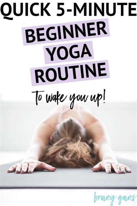 5 Minutes of Yoga Perfect for Busy Beginners