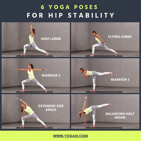 6 Yoga Poses for Hip Flexibility