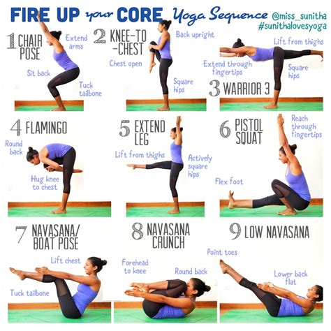 Best Yoga Sequences for Core Power