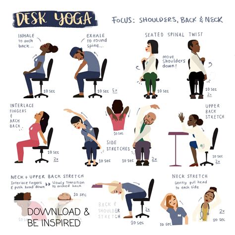 Chair Yoga Basics for Office Workers