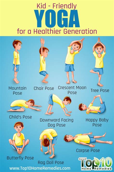 Fun Yoga Poses for Kids to Do at Home