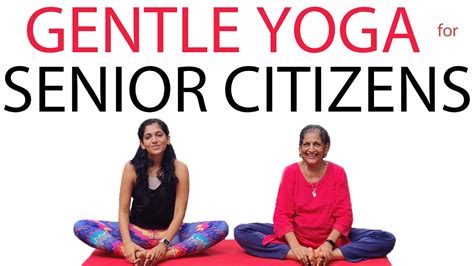 Gentle Yoga for Seniors to Try Today