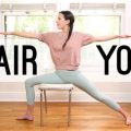 Simple Yoga Chair Poses