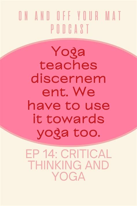 The Influence of Yoga on Critical Thinking