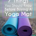 What Type of Yoga Mat Should You Buy