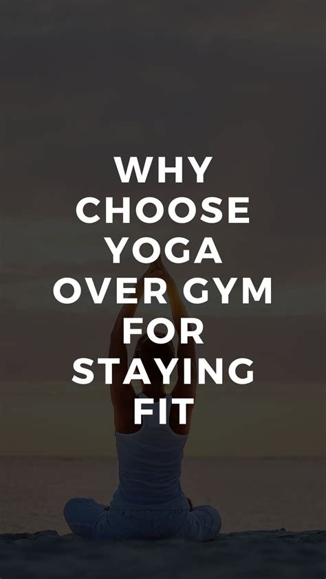 Why Choose Yoga Over Gym?