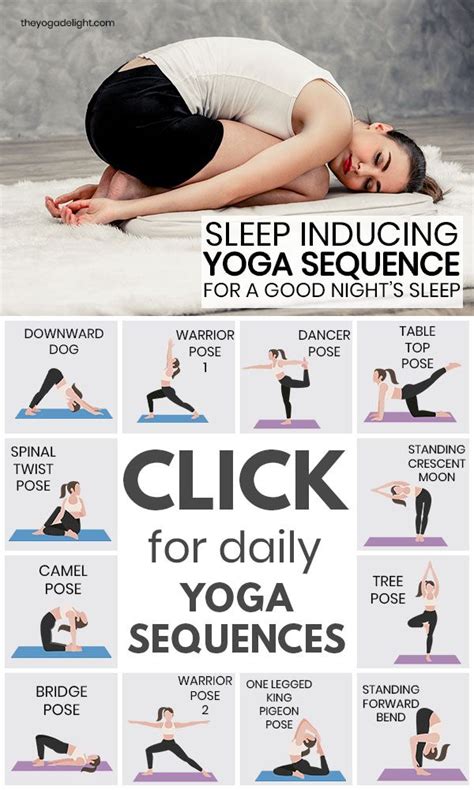 Yoga Flow Sequence for Better Sleep Tonight