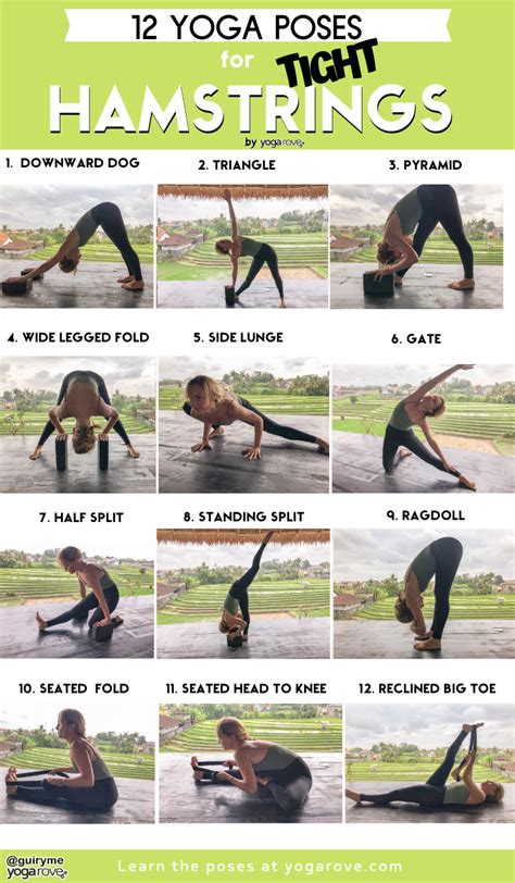 Yoga Poses to Release Tight Hamstrings