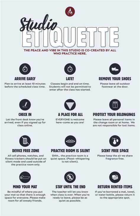 Yoga Terriers Guide To Studio Etiquette